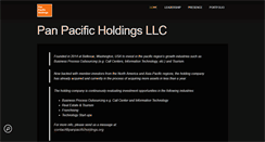 Desktop Screenshot of panpacificholdings.org